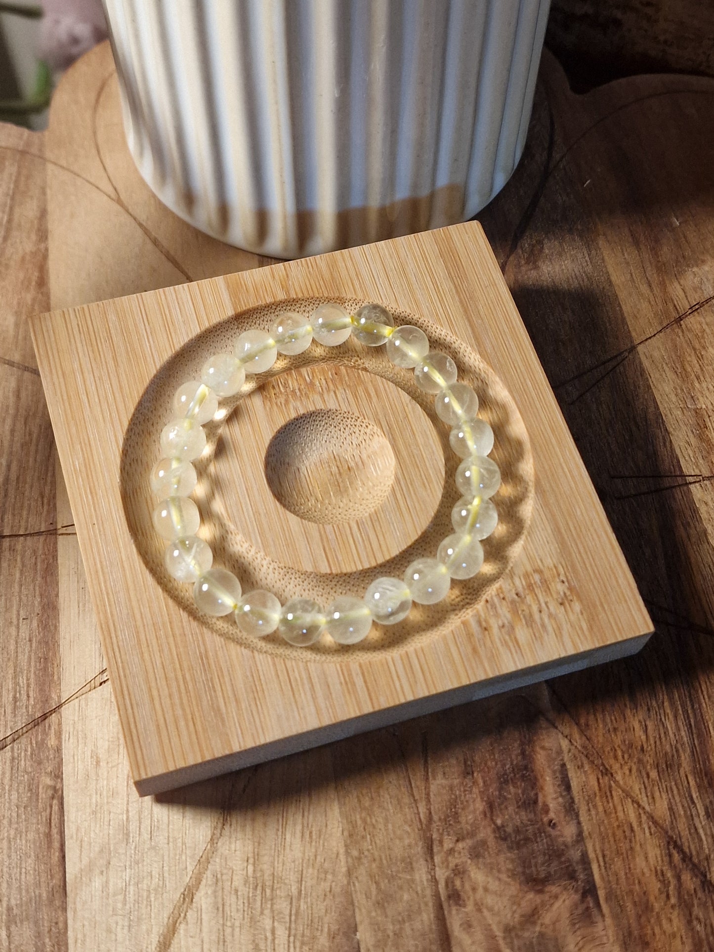 Honey Citrine Bracelet - 8mm