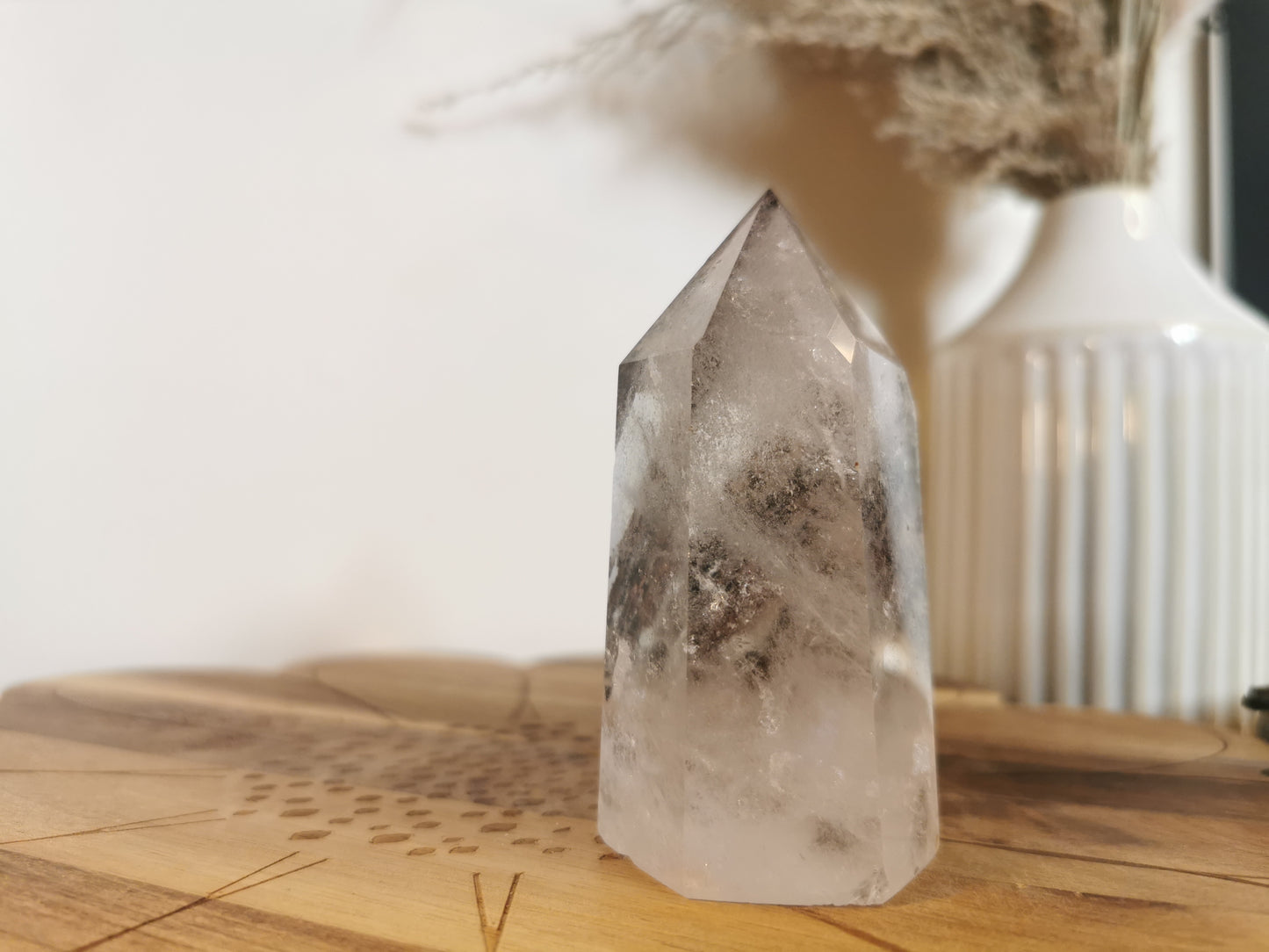 Garden quartz tower