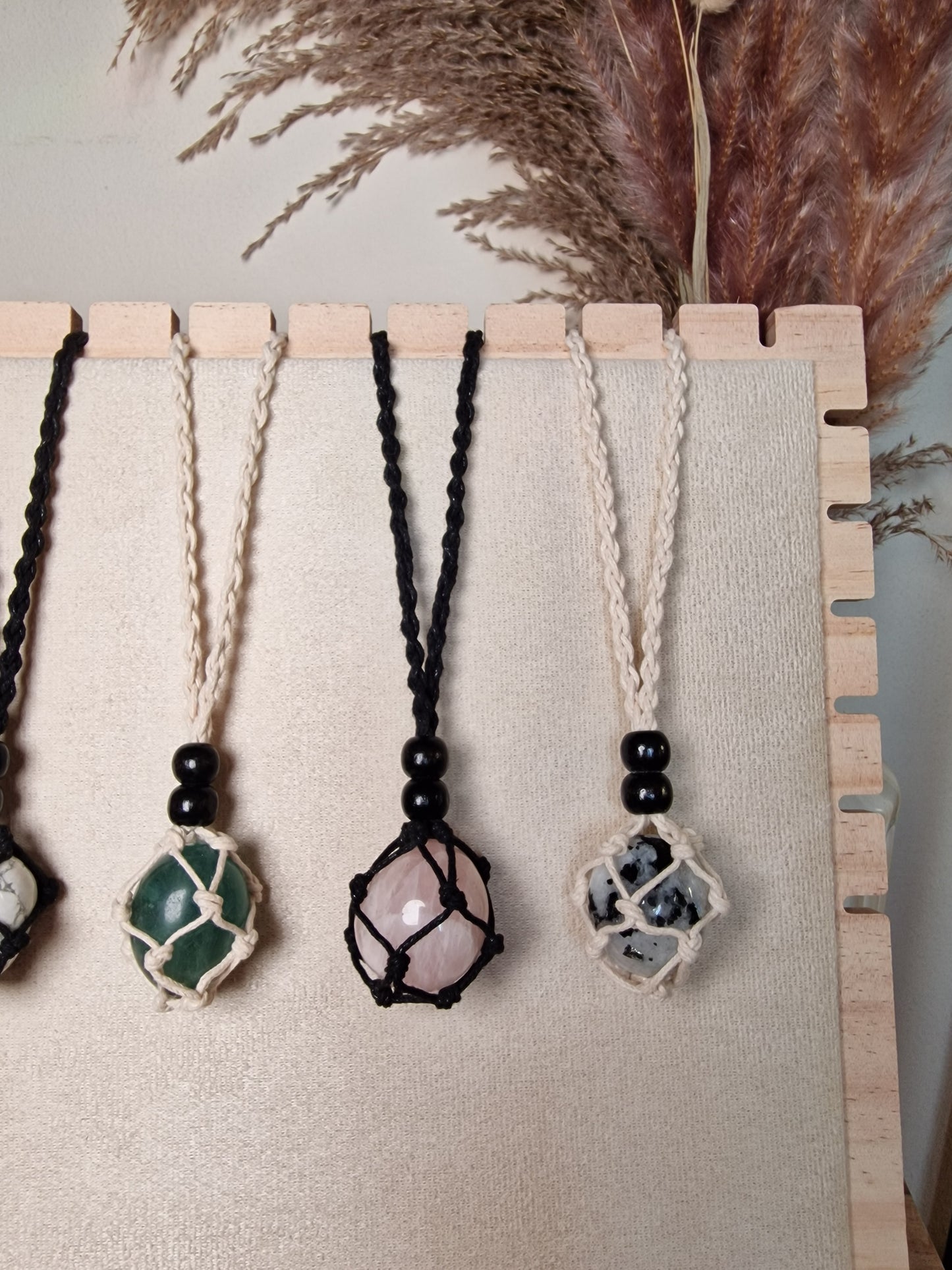Crystal Cord Necklace (with Optional Mystery Tumble)
