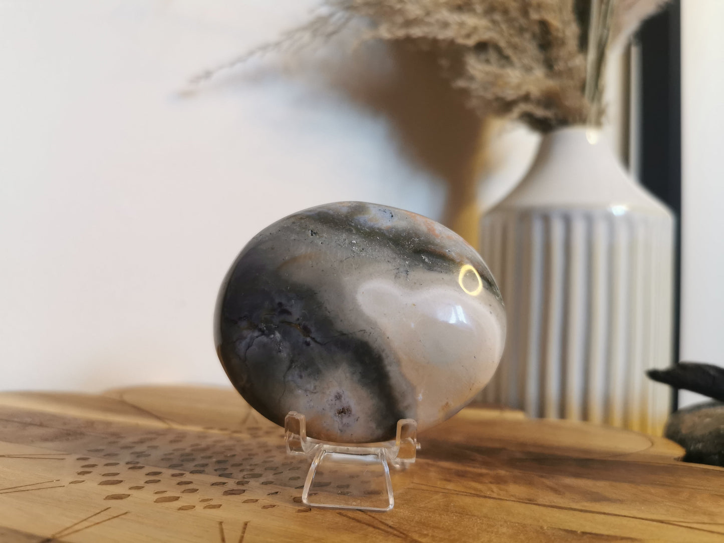 Ocean jasper palm stones π