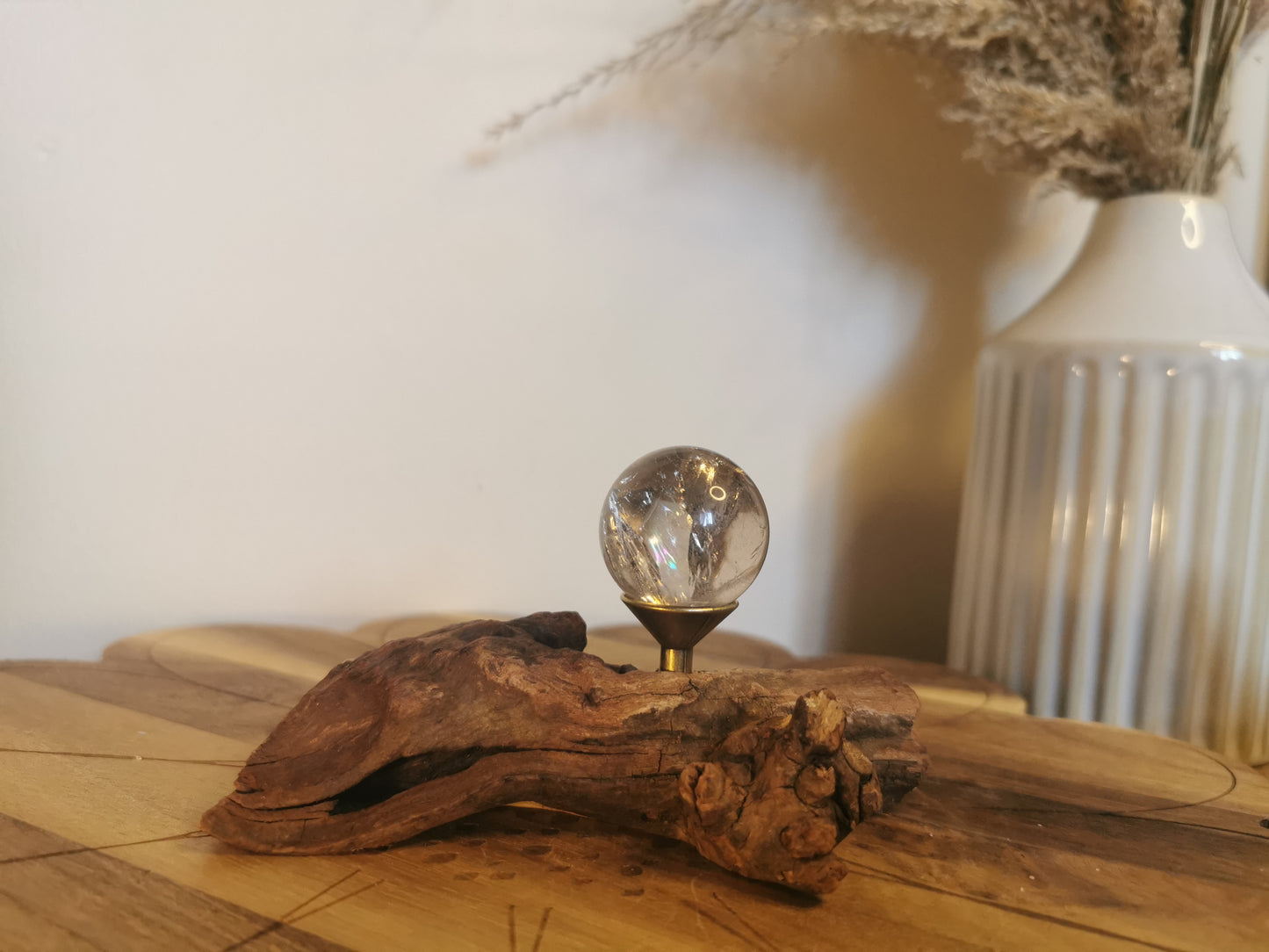 Clear Quartz Spheres π - Choose your own