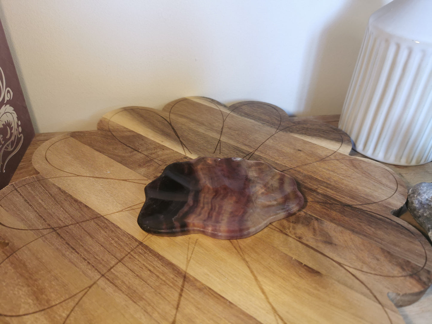 Fluorite shell dish🐚