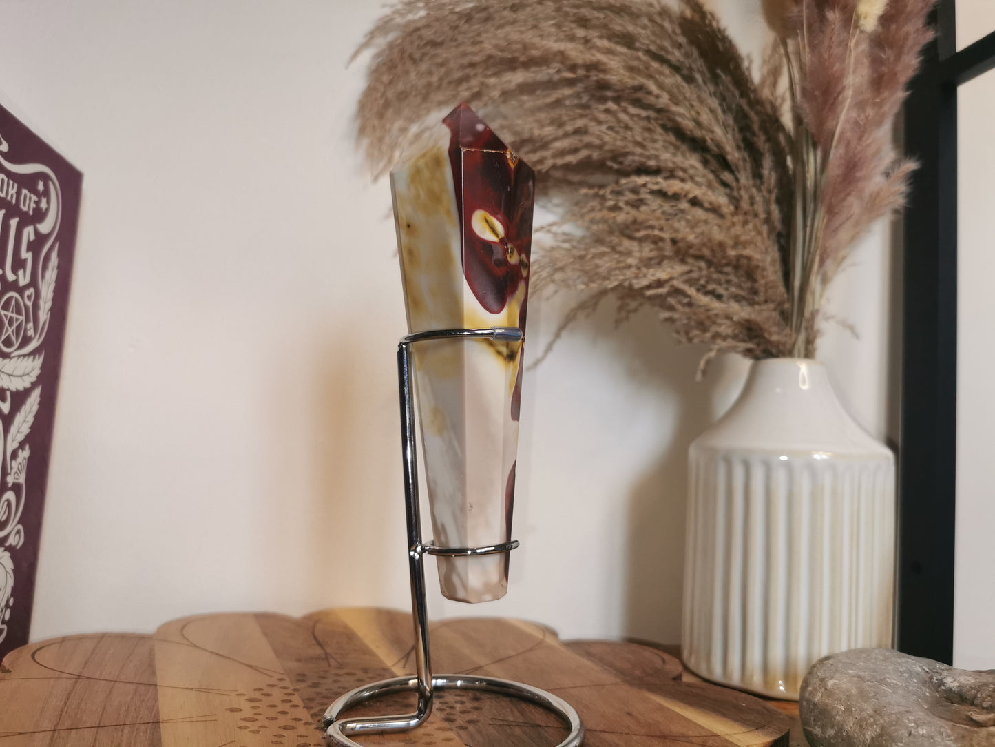 Mookaite Wand with Stand