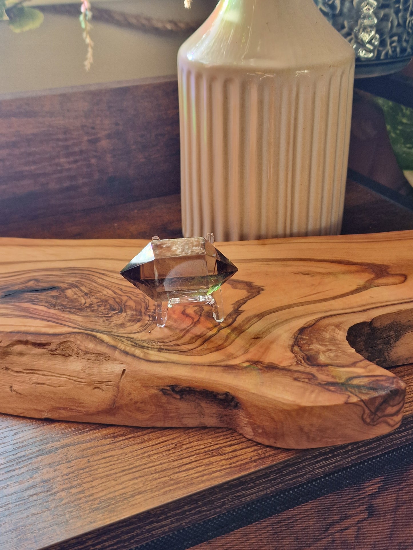 Smoky Quartz dt (chipped)