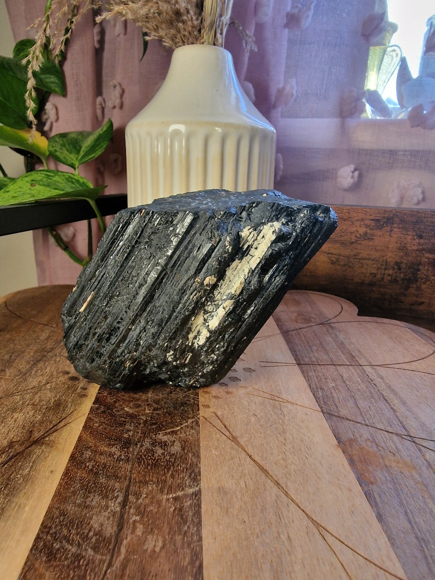 Black Tourmaline Raw Chunk