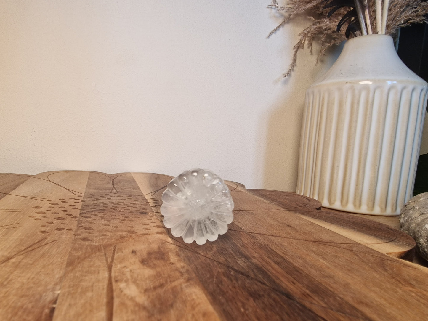 Crystal Flower Carvings