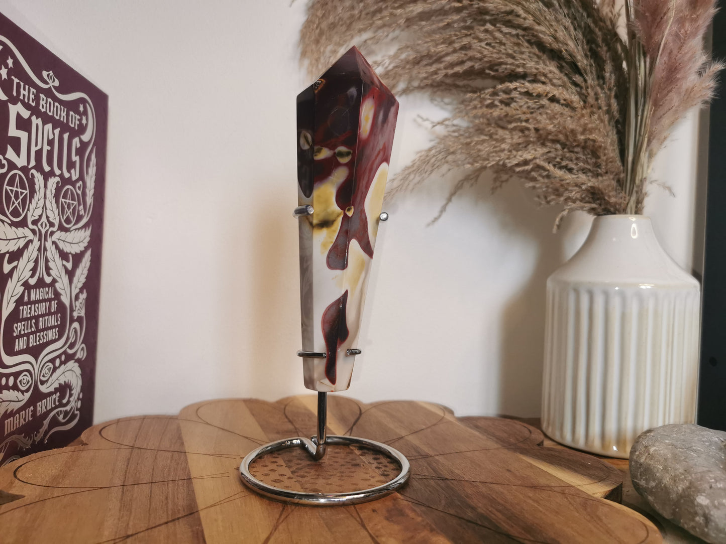 Mookaite Wand with Stand