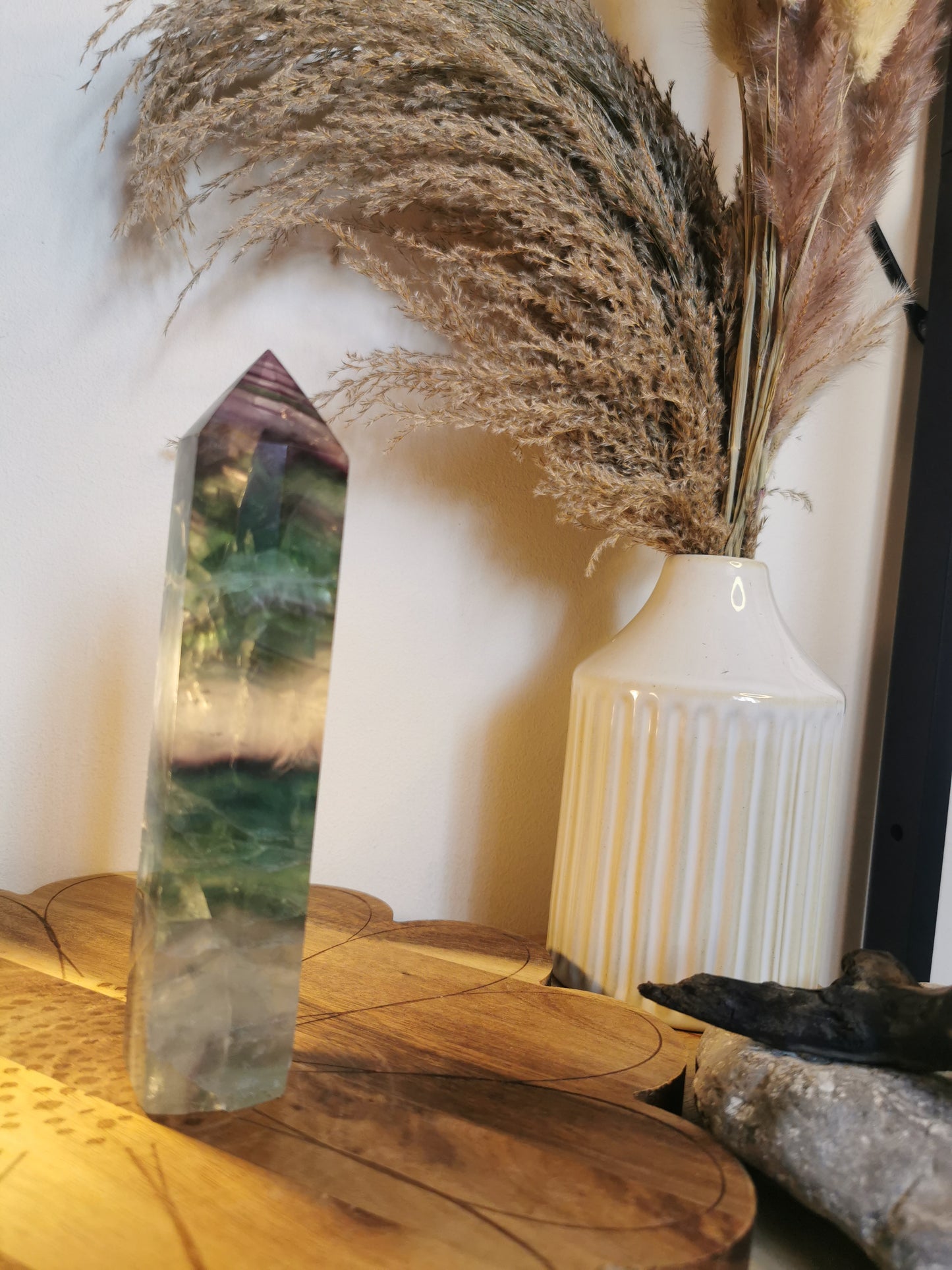 Rainbow Fluorite tower 🌈