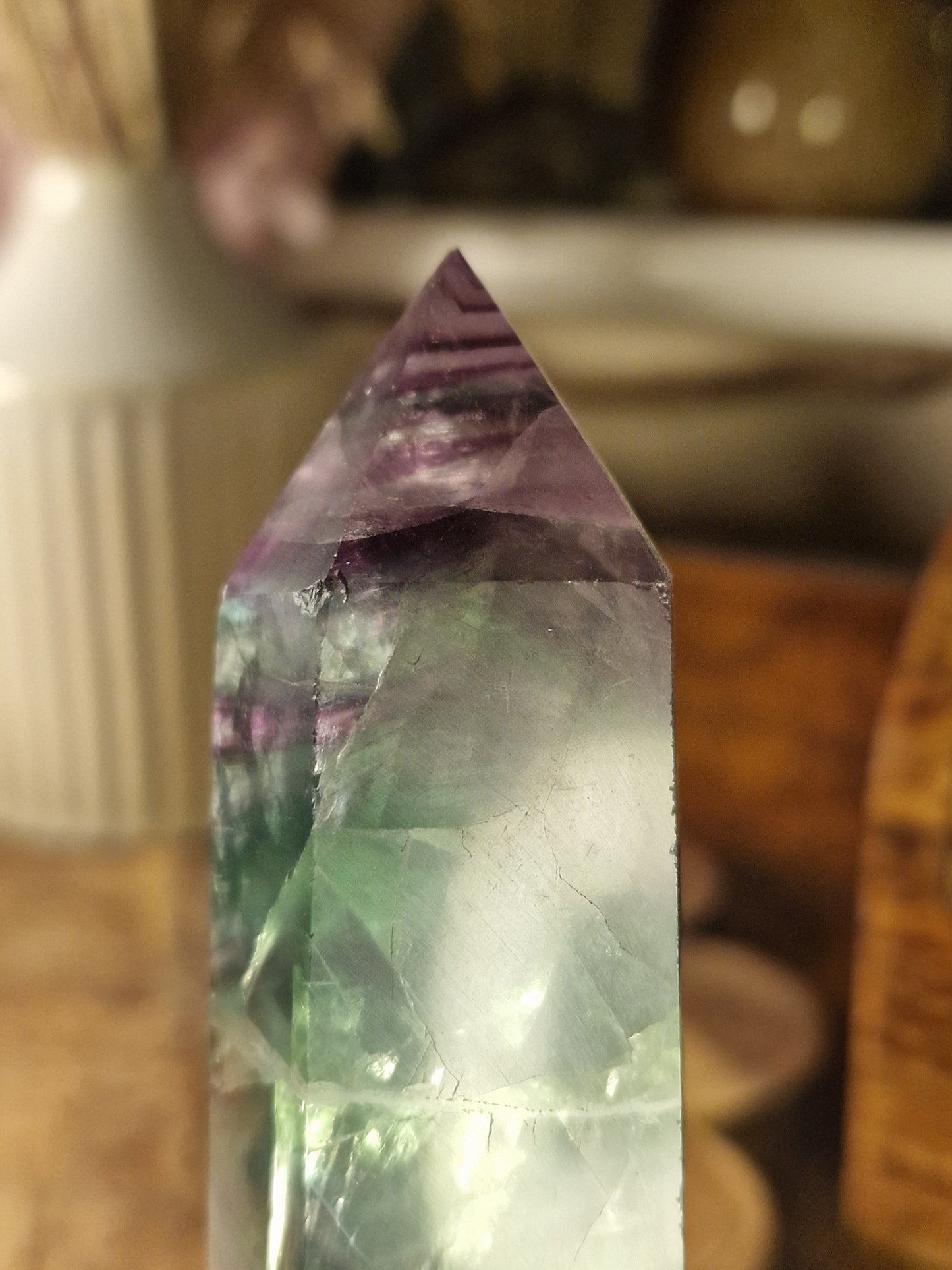 Rainbow Fluorite tower ~ Character Piece
