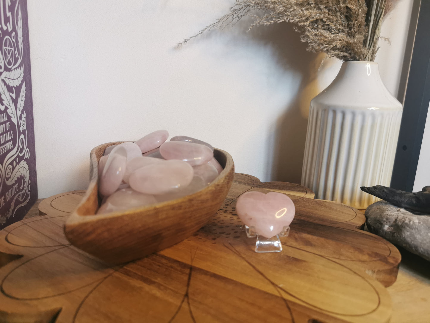 Rose Quartz Hearts