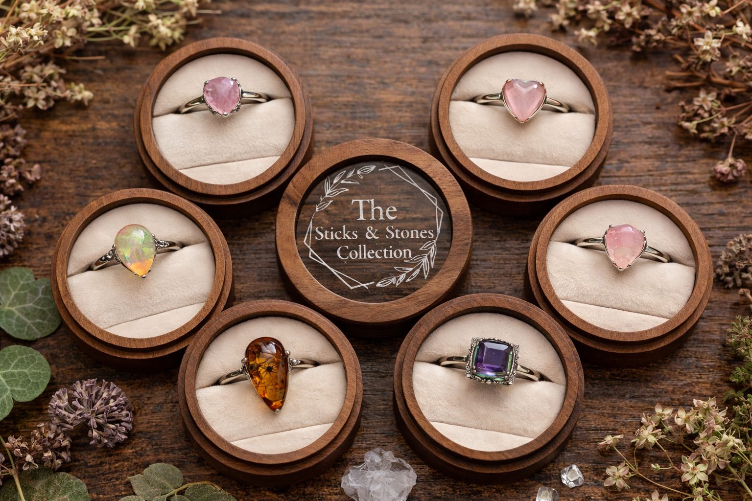 Crystal Rings