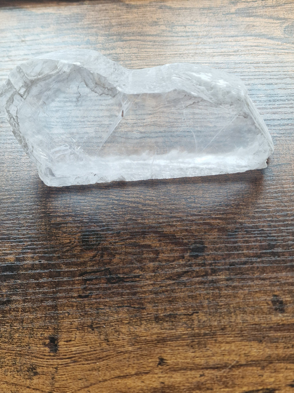 Raw Selenite Statement Slabs · Choose Your Piece