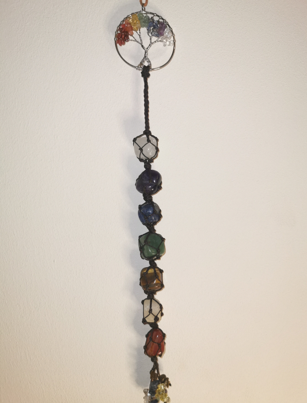 Tree of Life Chakra Wall Hanging - Round Design