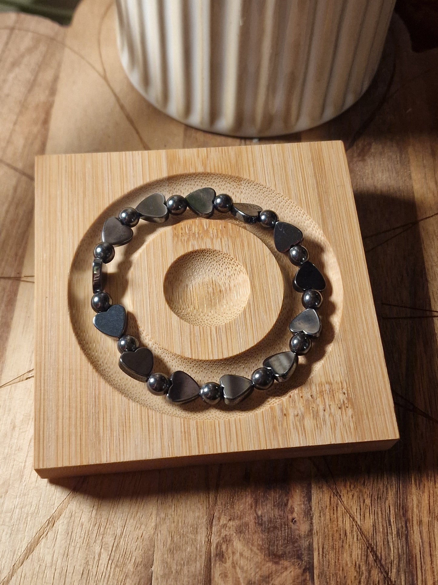 Hematite Symbol Bracelet