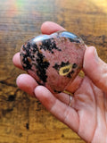 Rhodonite Heart