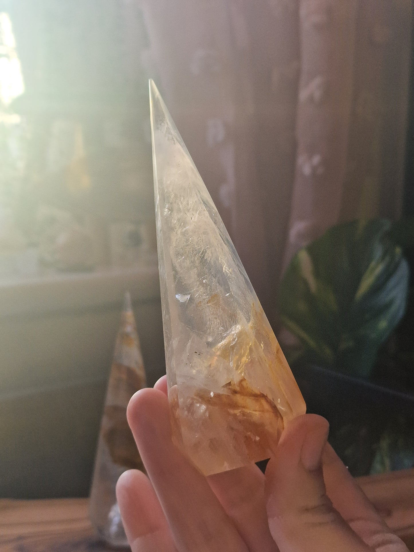 Golden Healer Quartz Tower