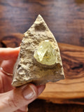 Octahedral Green Fluorite on Matrix ~ Imilchil, Morocco