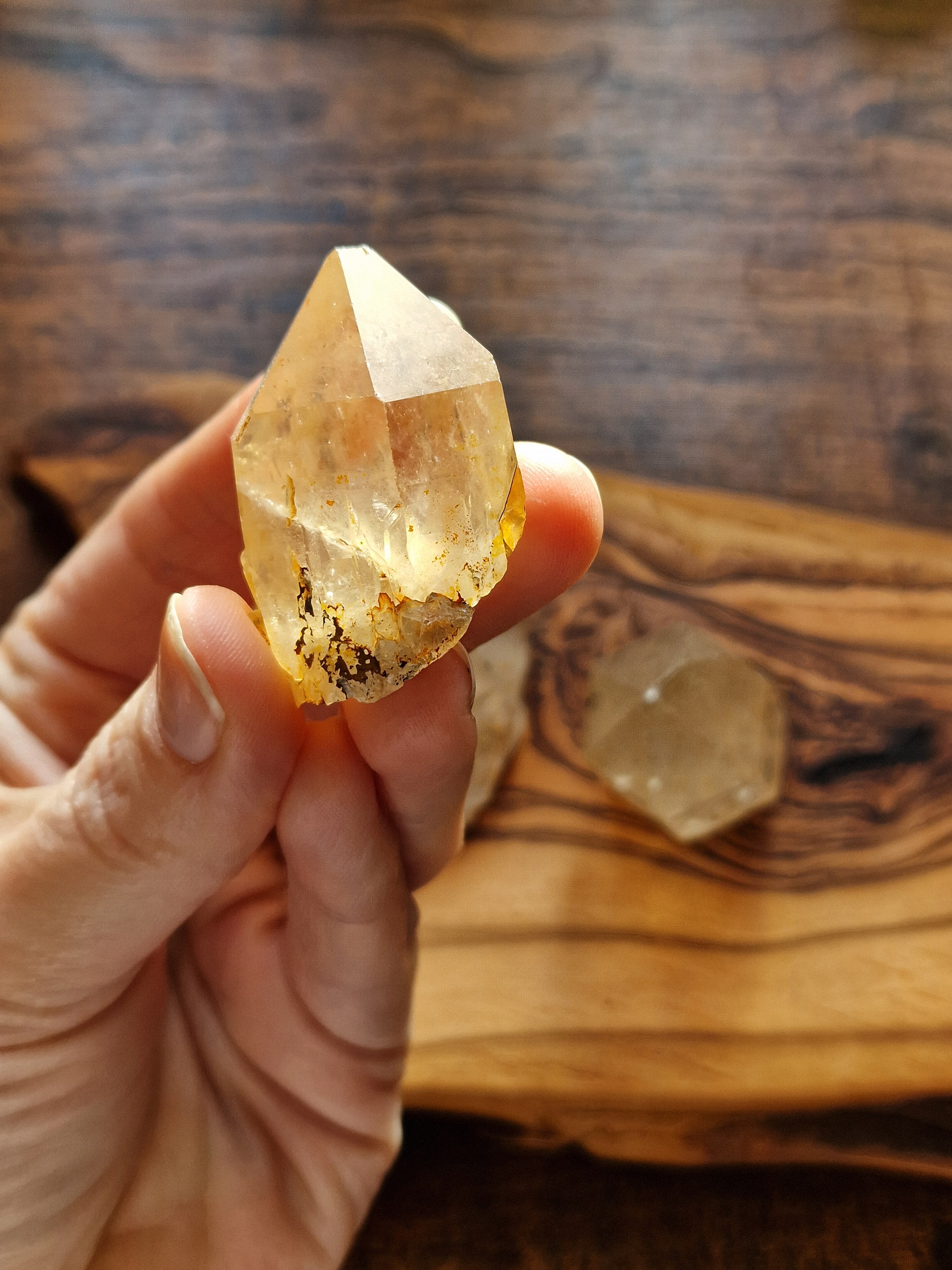 Raw Kundalini Citrine Points