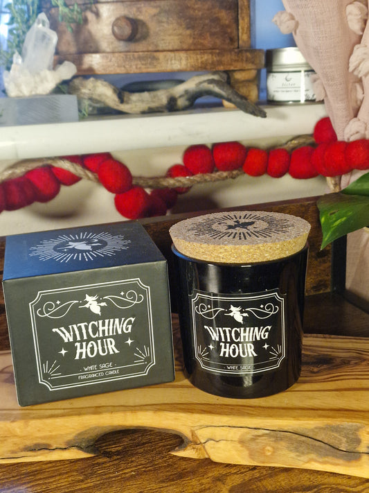 Gothic Candle Collection ~ White Sage Ritual Candles