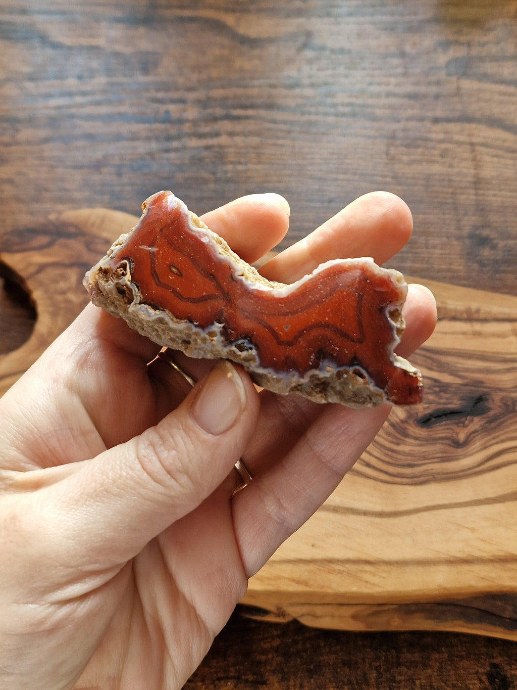 Malawi Agate Slice