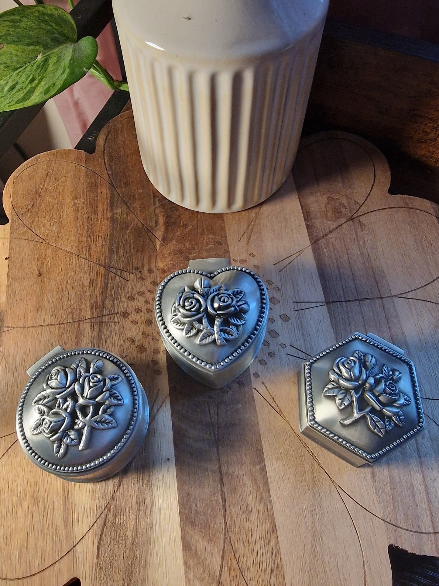 Rose Trinket Boxes