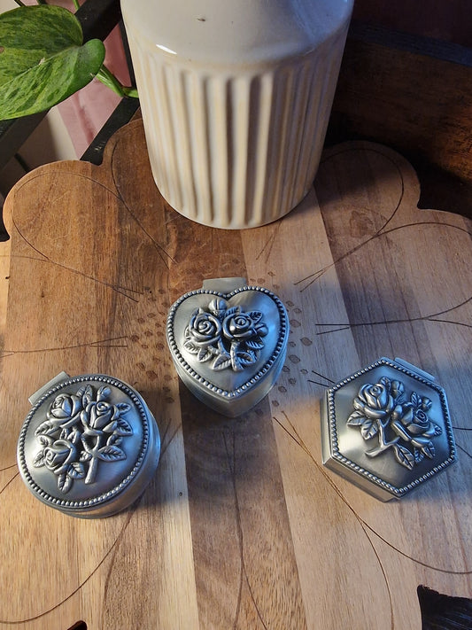 Rose Trinket Boxes
