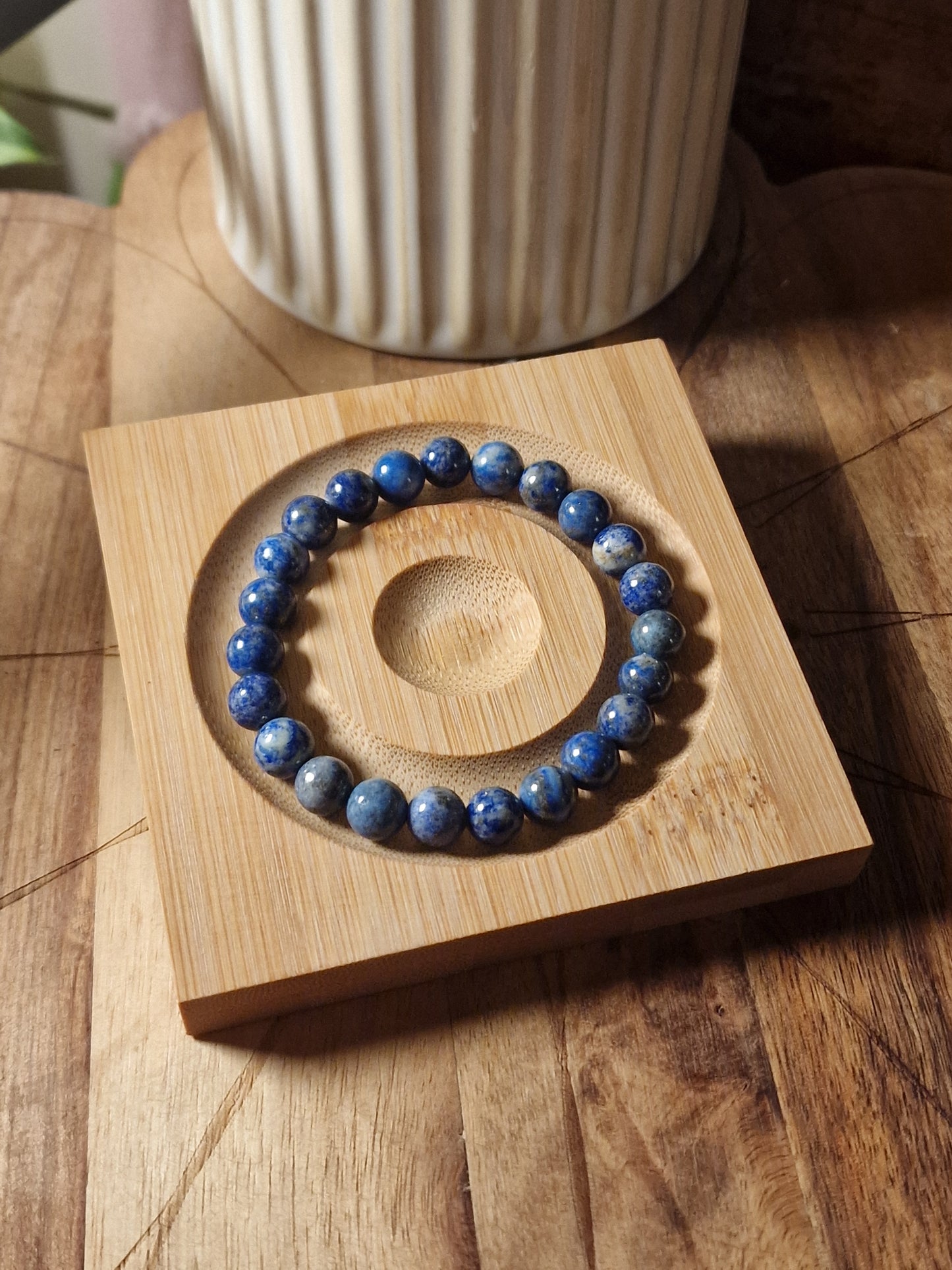 Lapis Lazuli Crystal Bracelet – 8mm