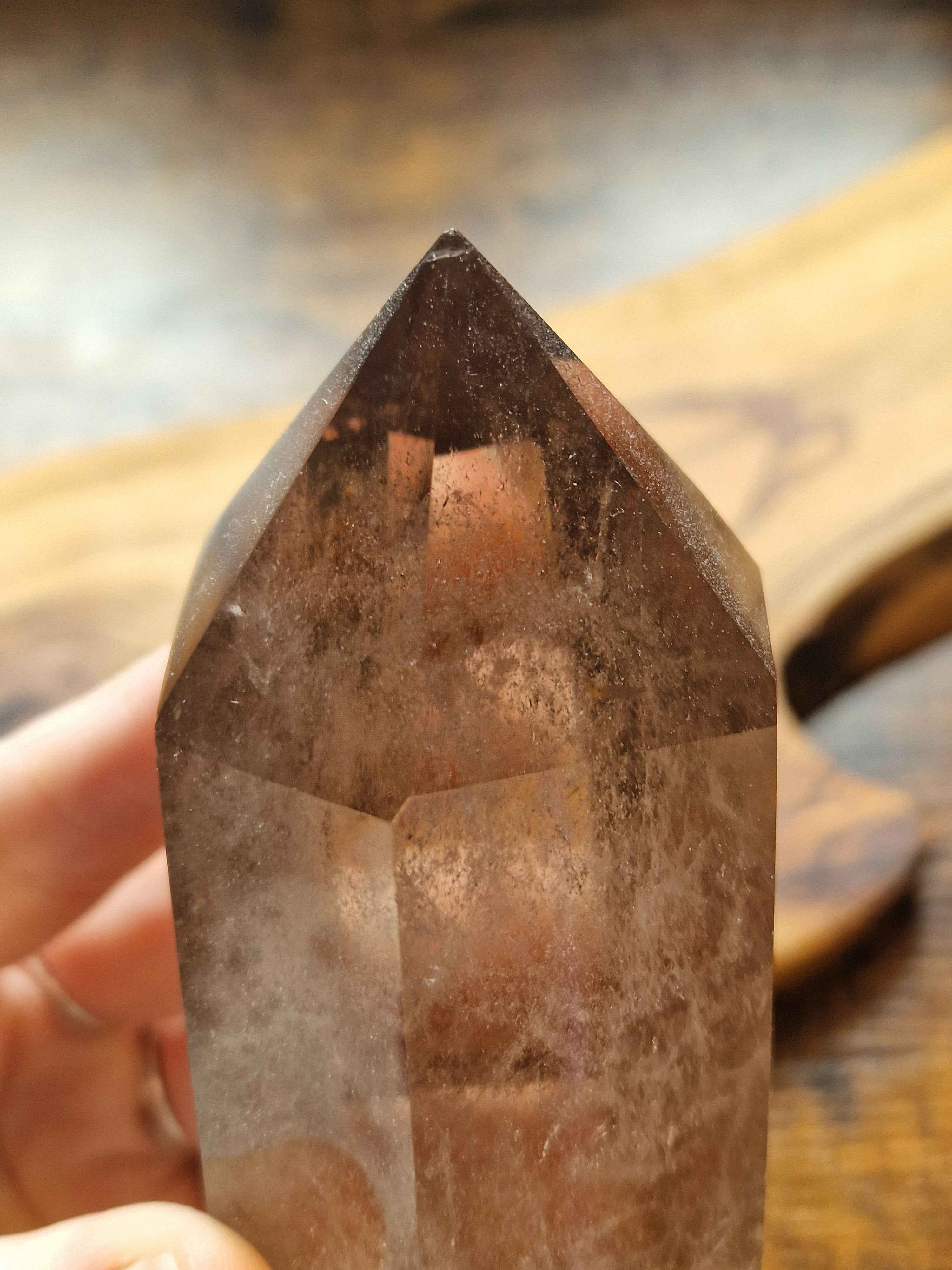 Smoky Quartz Tower