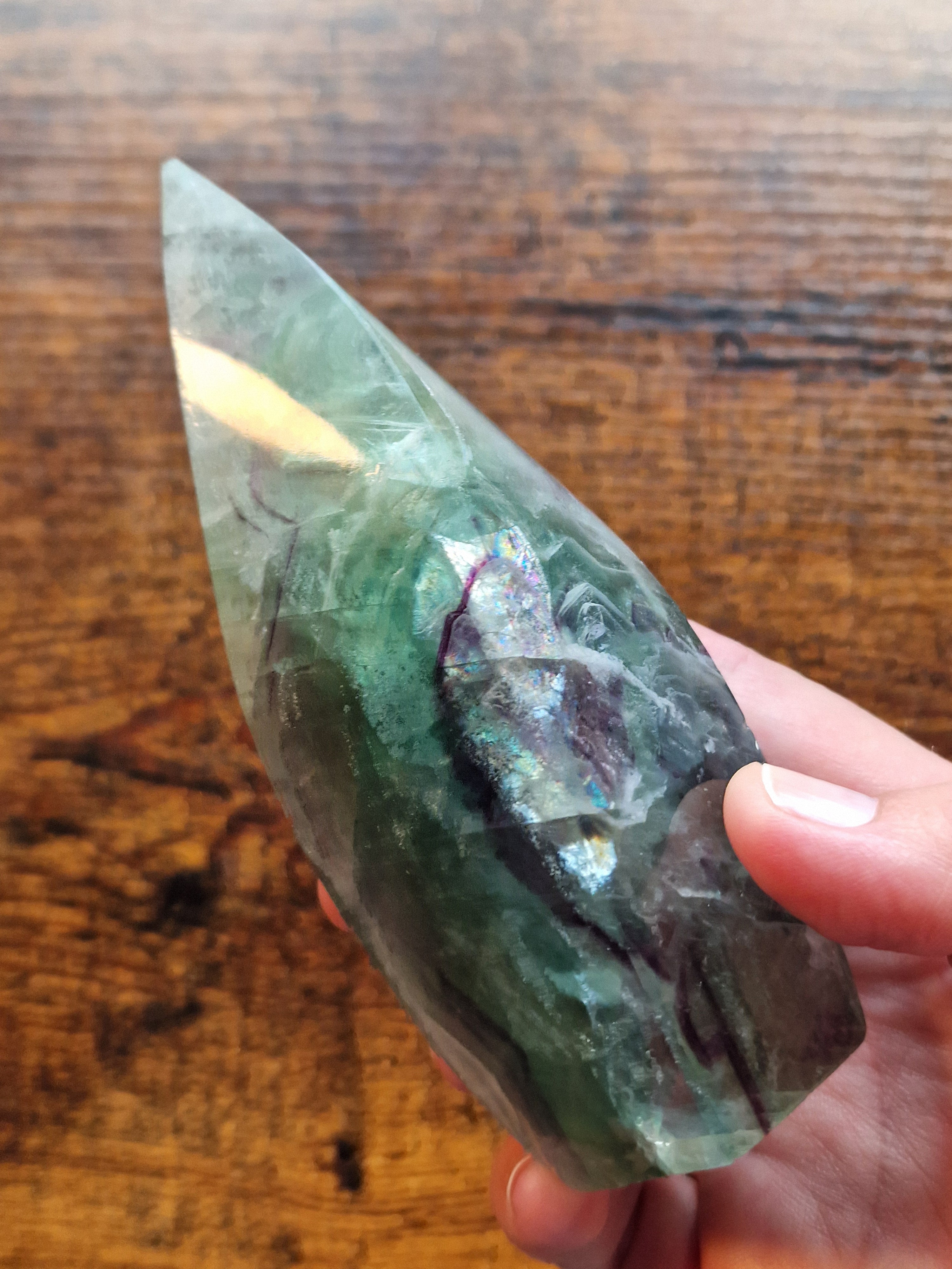 Fluorite Flame Freeform