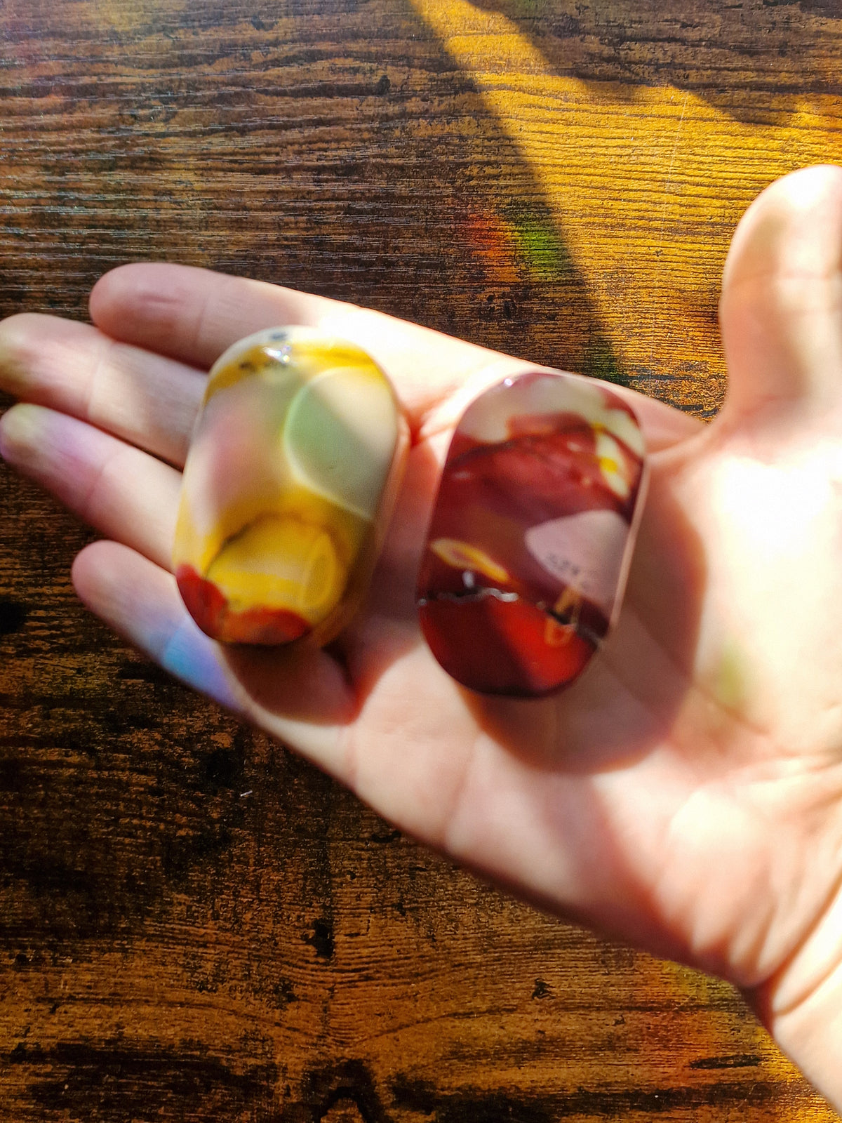 Mookaite Palm Stones | Pick Your Own
