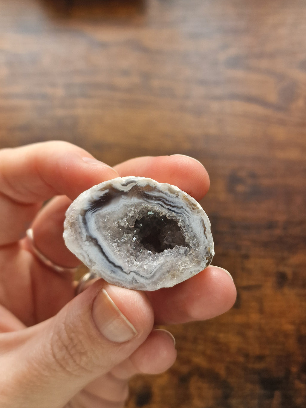Druzy Agate Geode