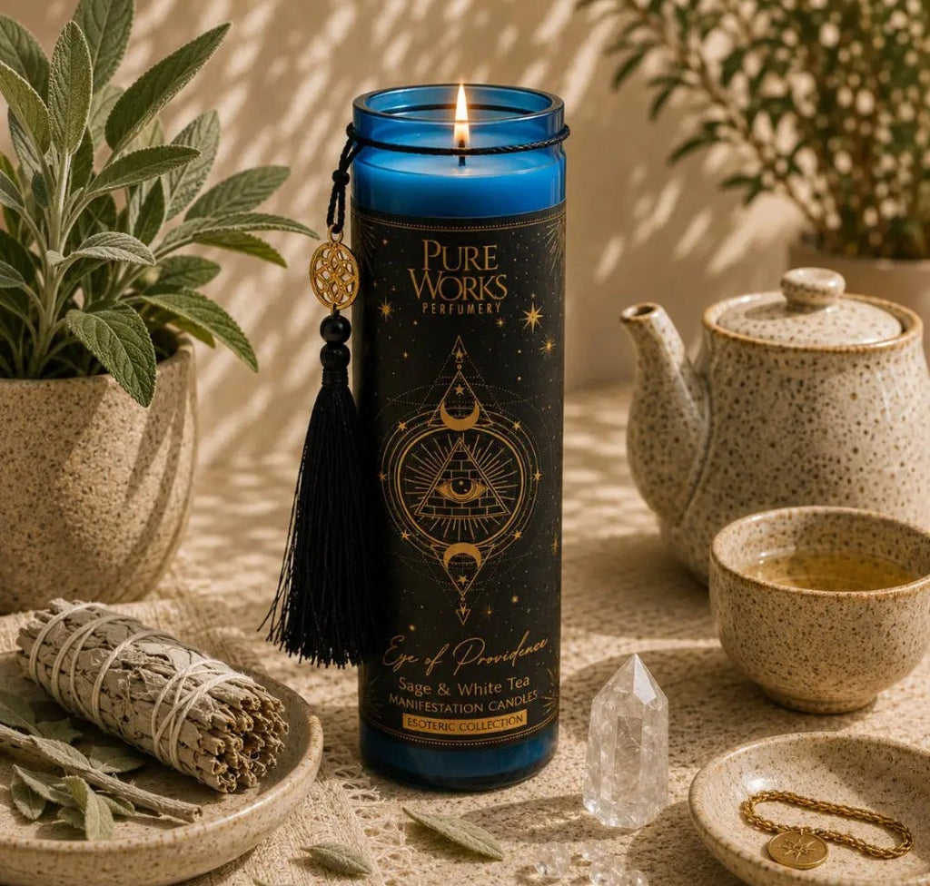 Esoteric Glass Jar Candles
