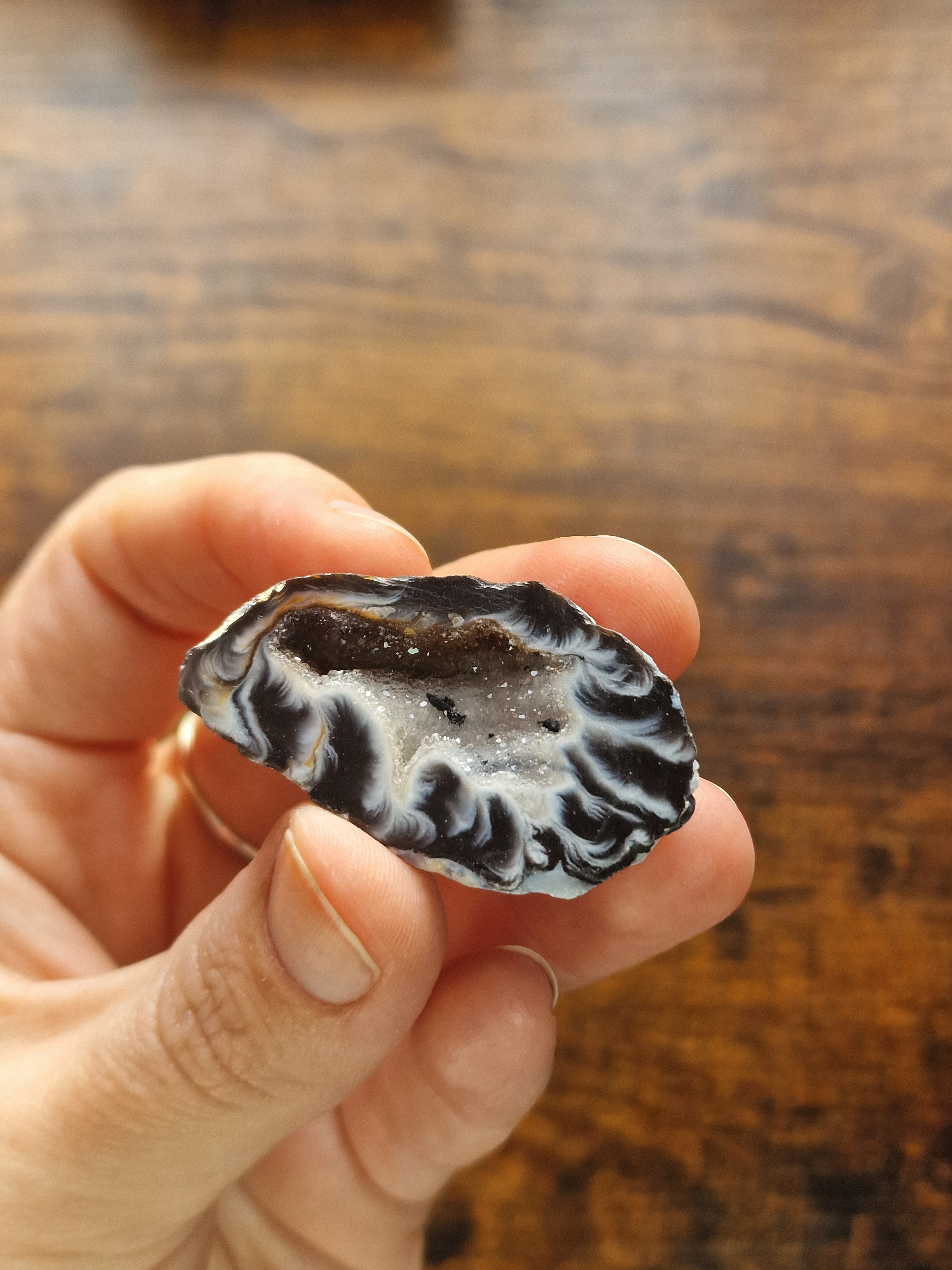 Druzy Agate Geode