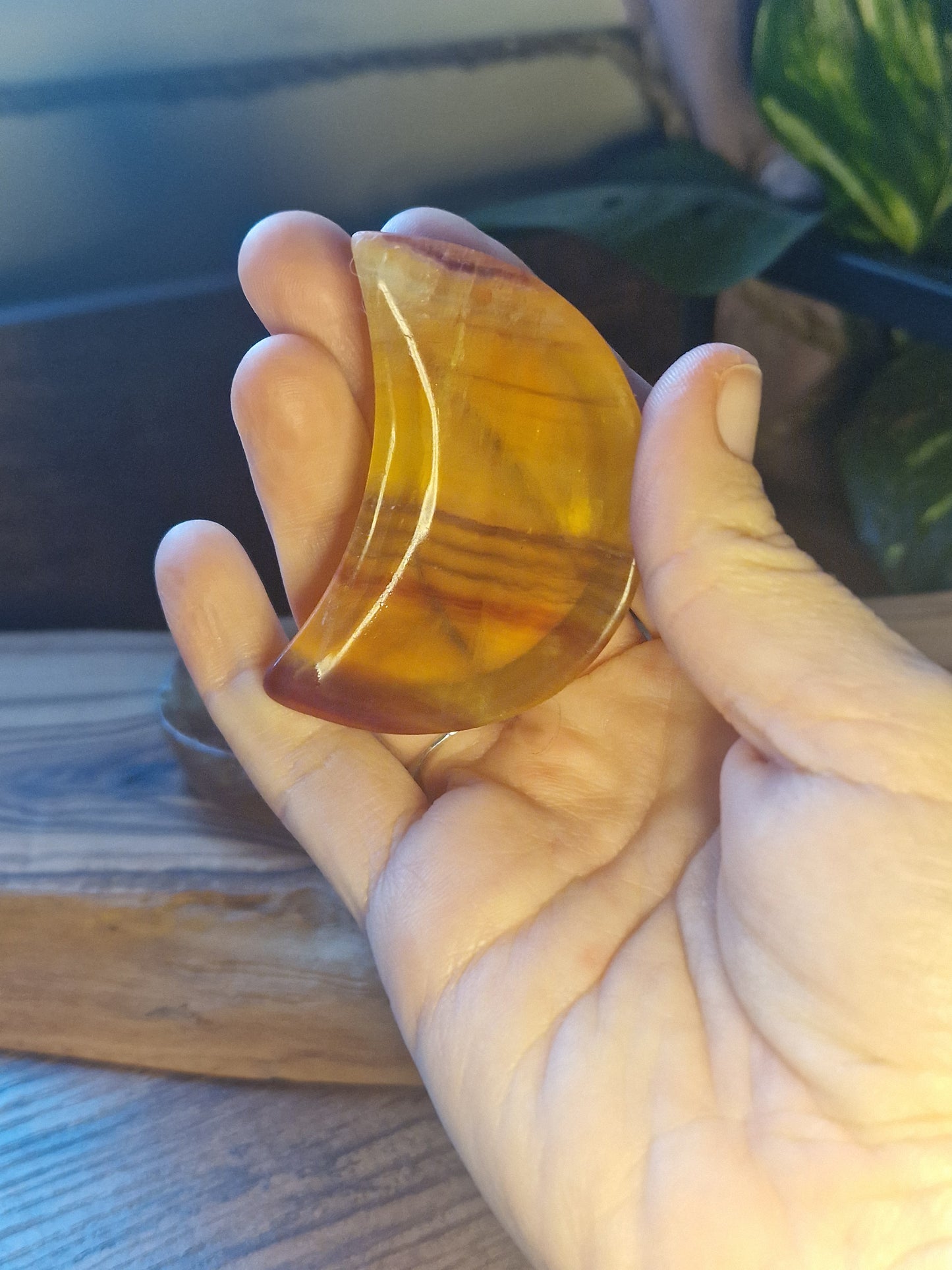 Fluorite Moon Dishes