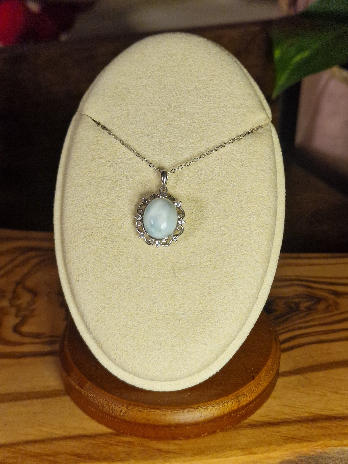 Larimar Pendants ~ 925 Silver