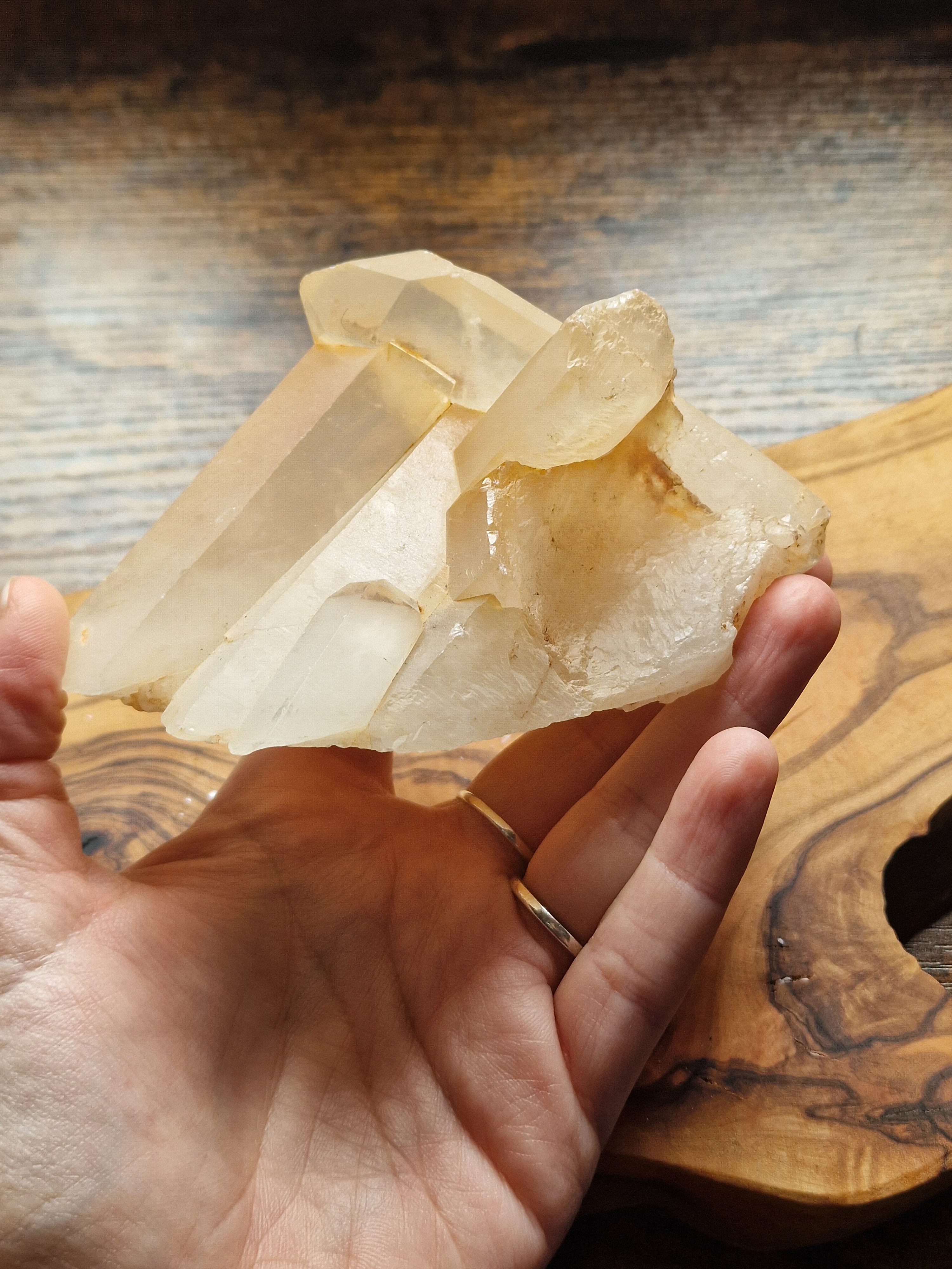 Hematoid Quartz cluster