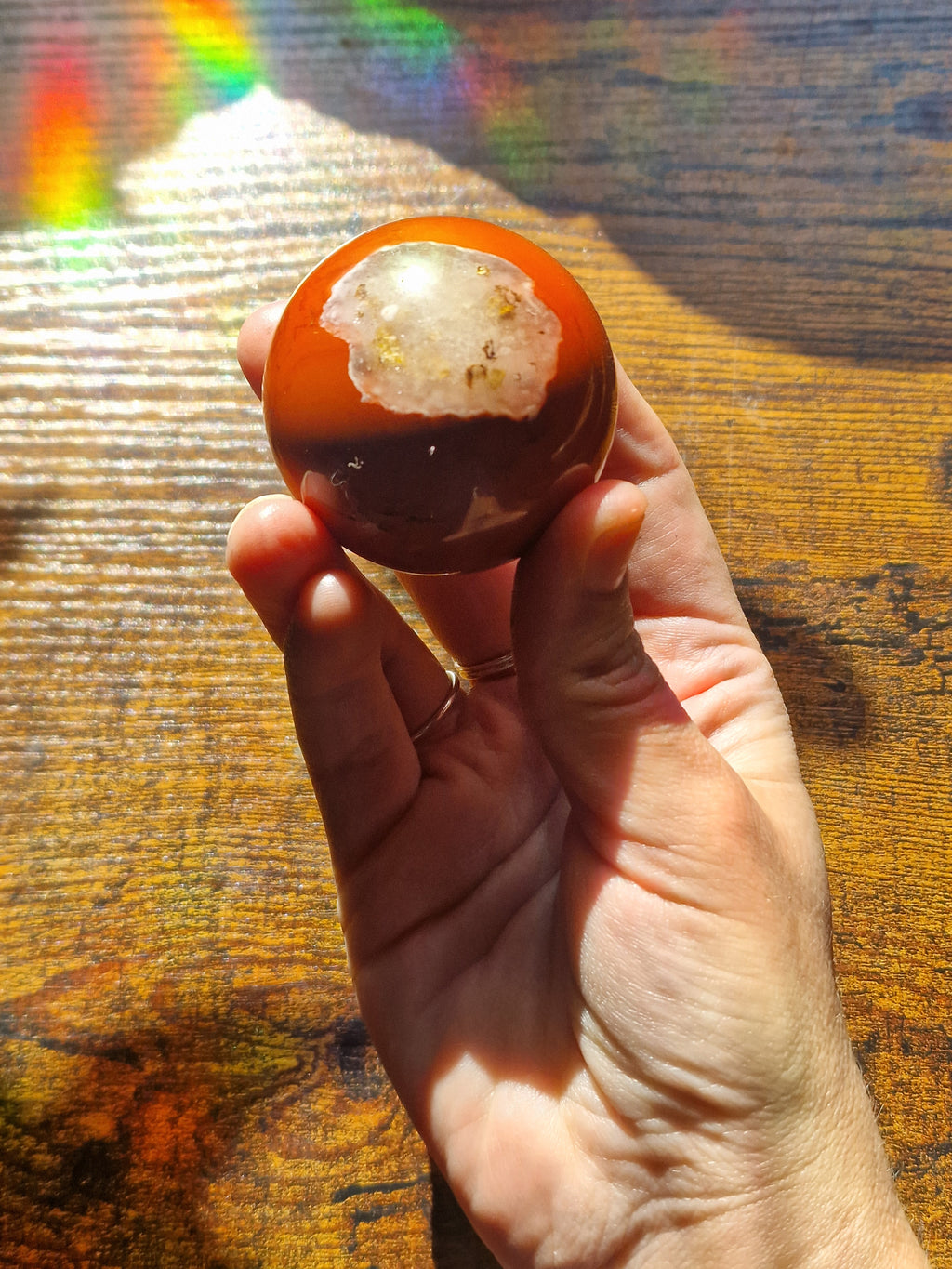 Red Jasper Sphere