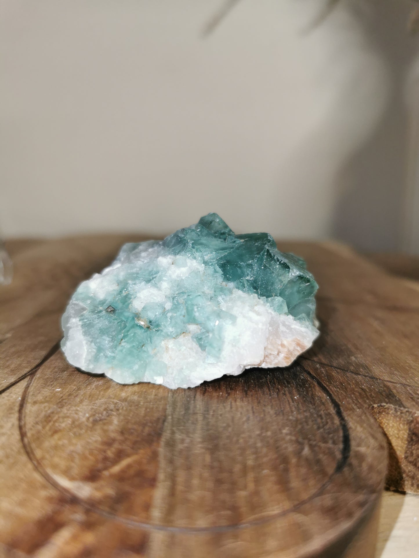 Raw Green Fluorite Cluster