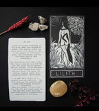Dark Goddess Oracle Altar Cards