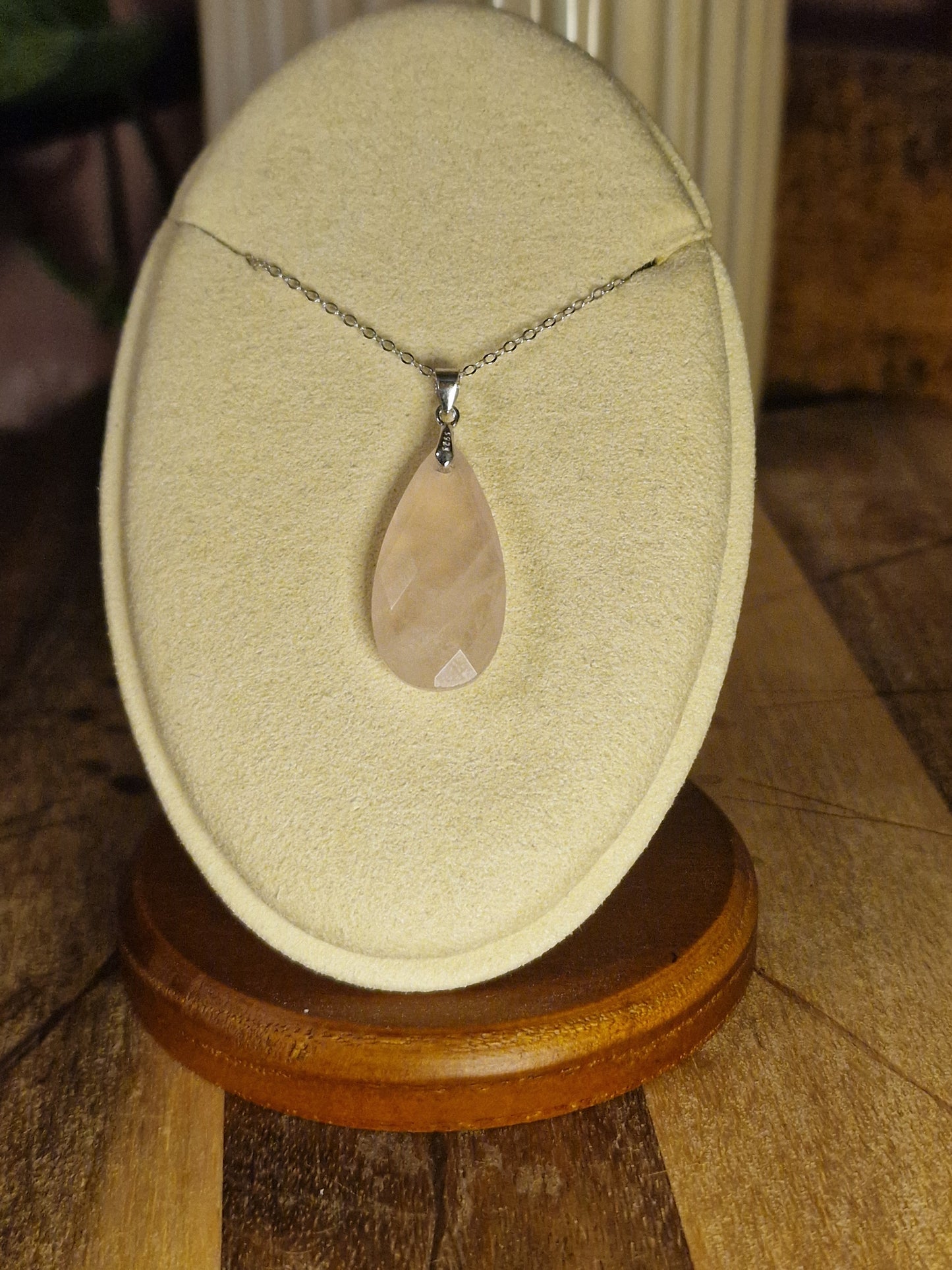 Faceted teardrop 925 pendants *more options available
