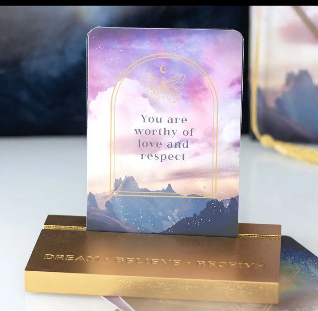 Affirmation Cards with Stand