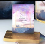Affirmation Cards with Stand