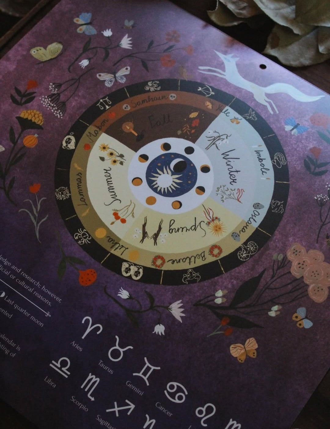 2027 Seasons of the Witch Wall Calendar