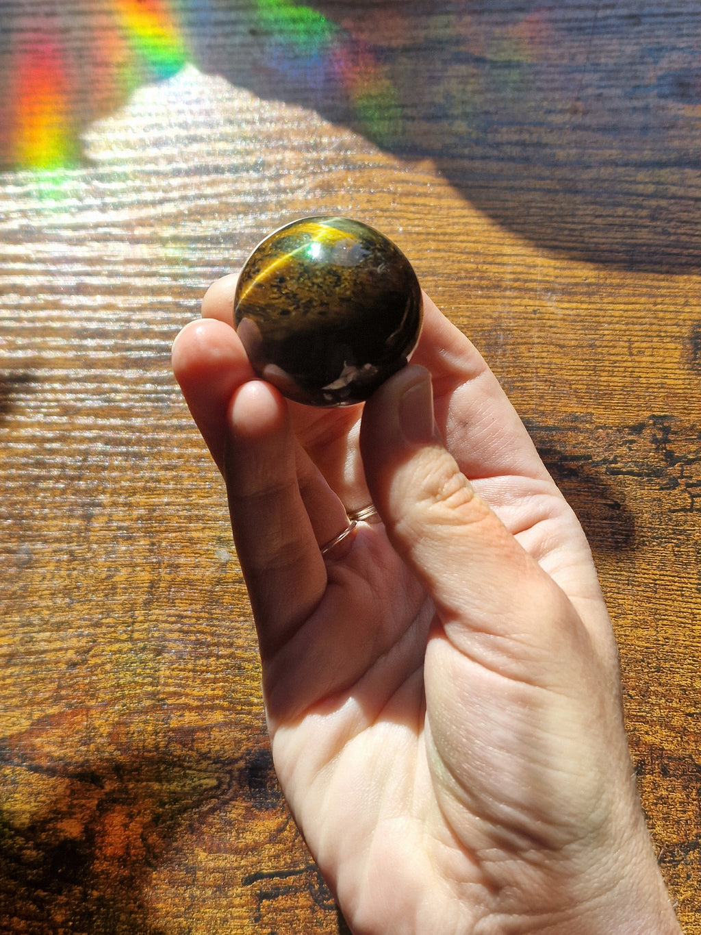 Tiger’s Eye Sphere