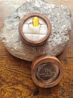 Amber Oval Ring