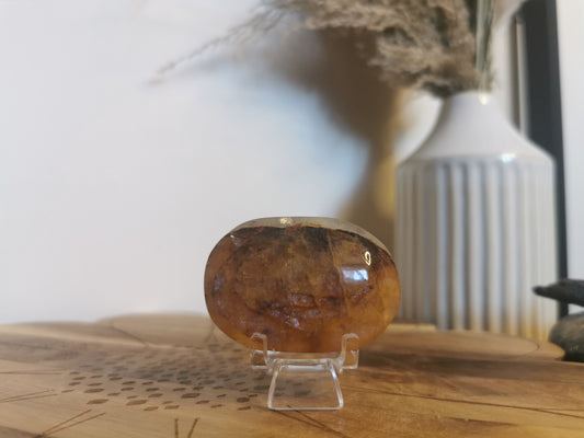 Golden healer palm stone