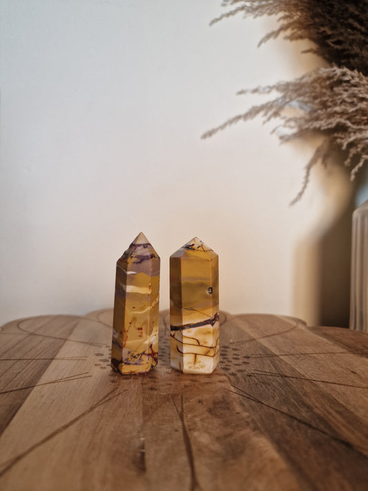 Mookaite Towers (Intuitively chosen)