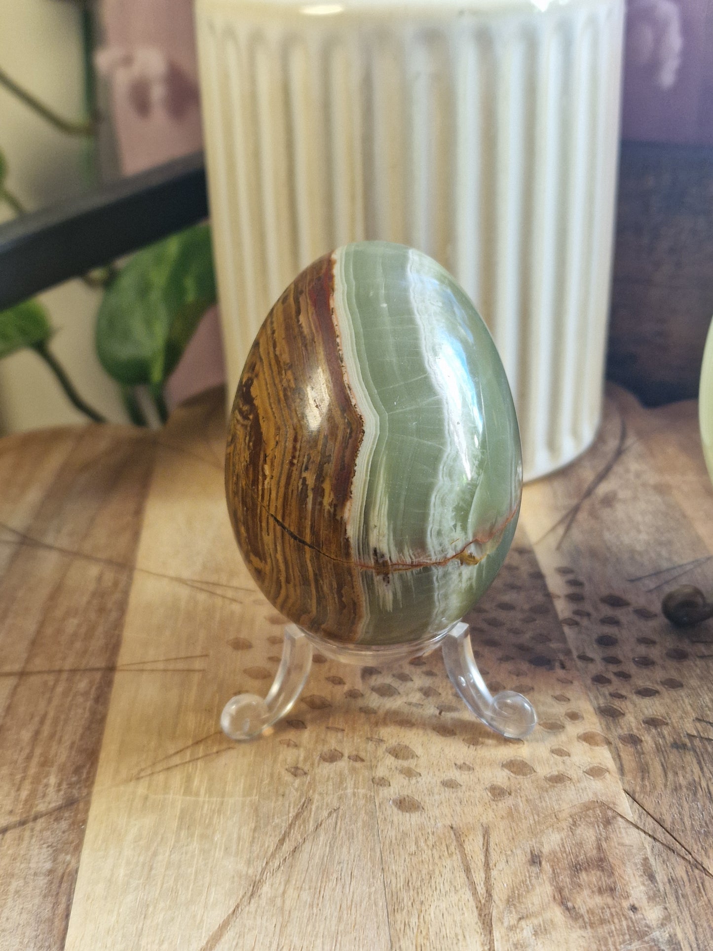 Onyx / Banded Calcite Egg