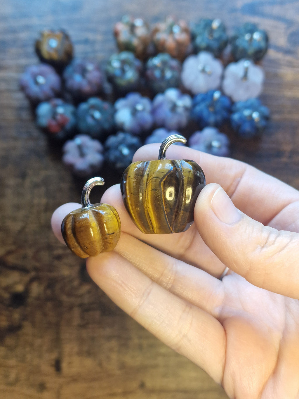 Crystal Pumpkin Carvings | Choose Your Stone