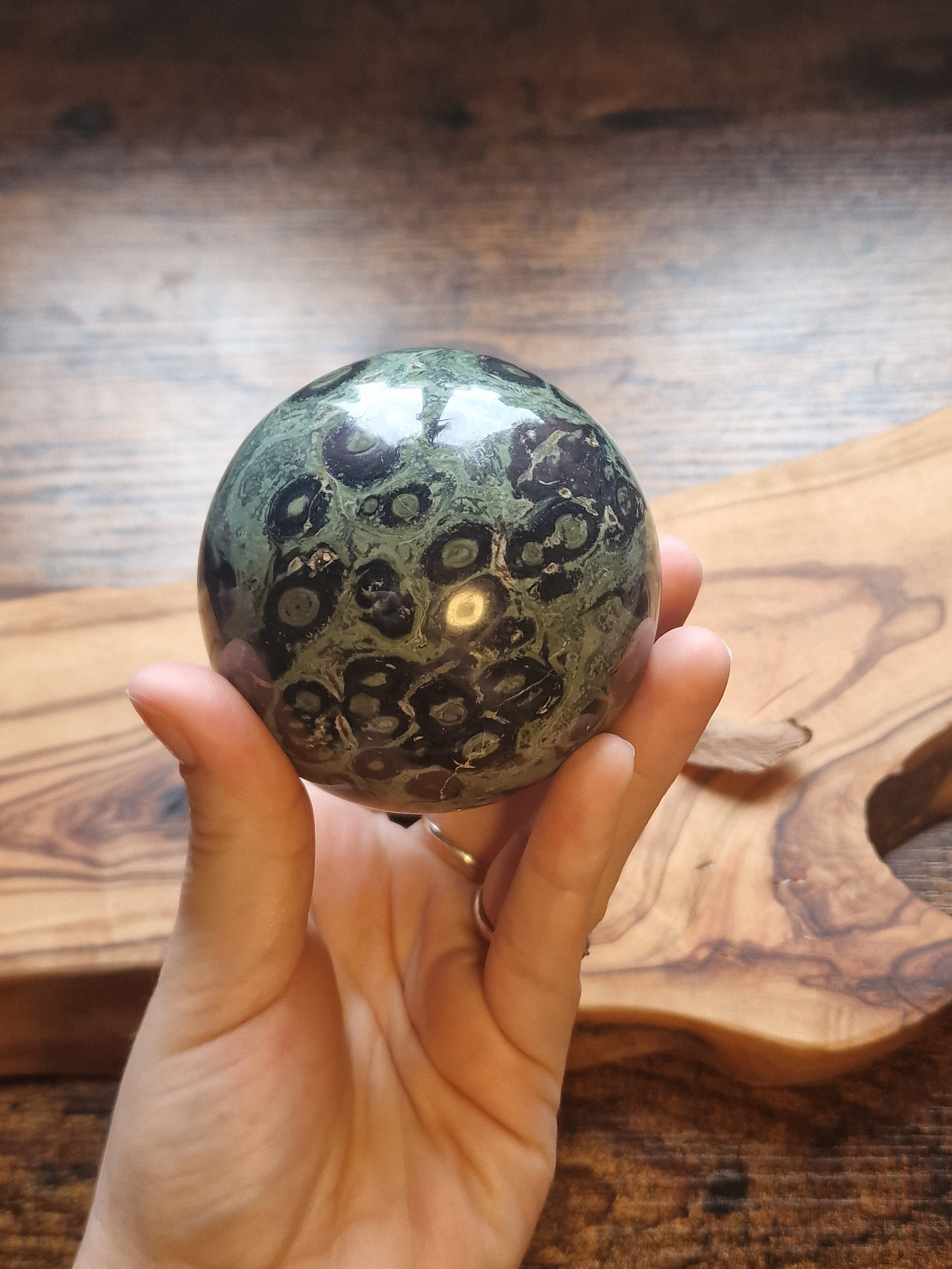 Kambaba Jasper Sphere